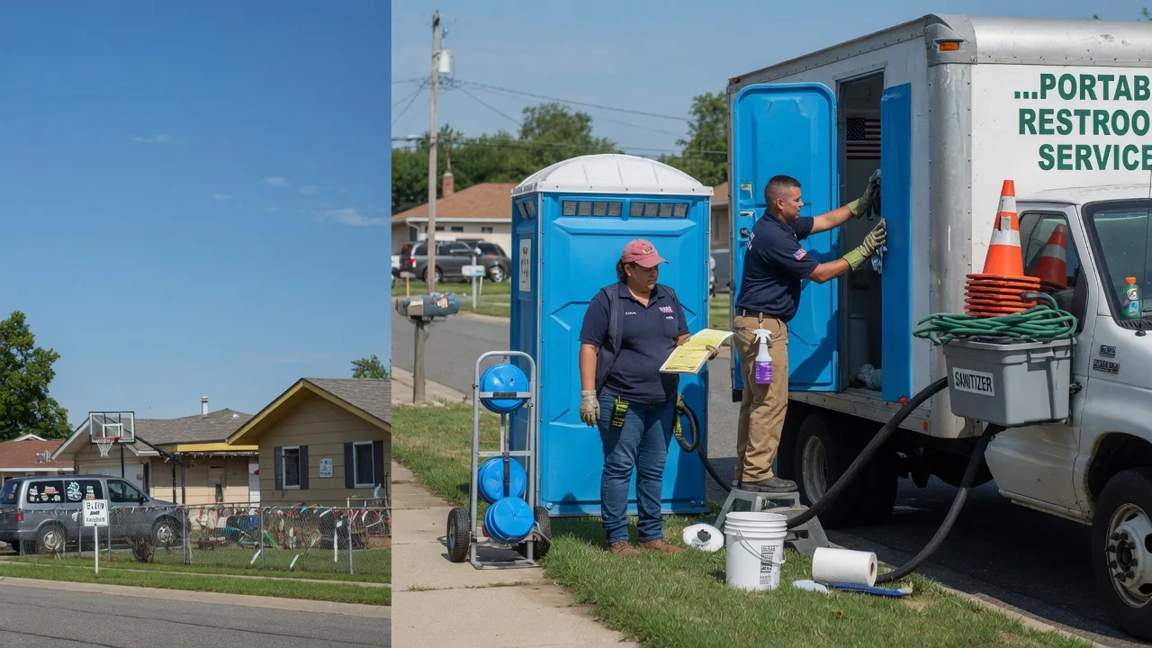 Portable Toilet Rental in Ames, IA near me